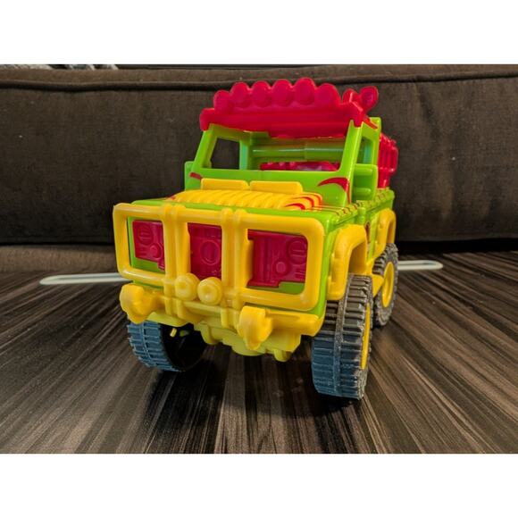 Imaginext Jurassic Park World Jungle Explorer Jeep Truck Cage Vehicle 2014 - Picture 2 of 9
